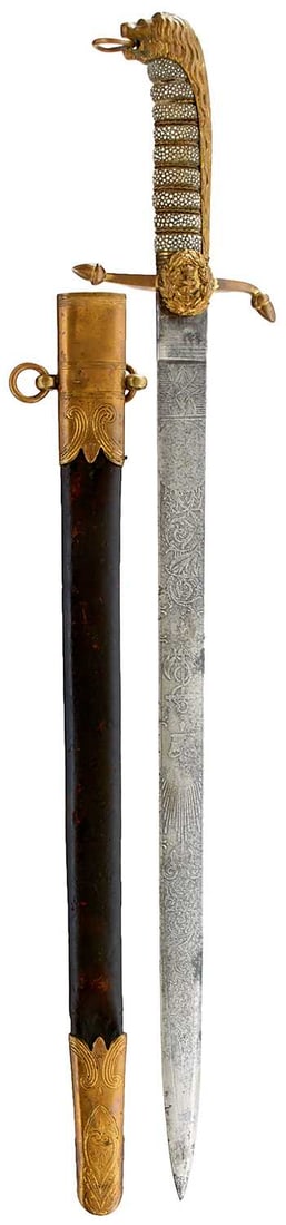 A VICTORIAN MIDSHIPMAN'S DIRK BY WALTON OF GOSPORT, (1 of 15)