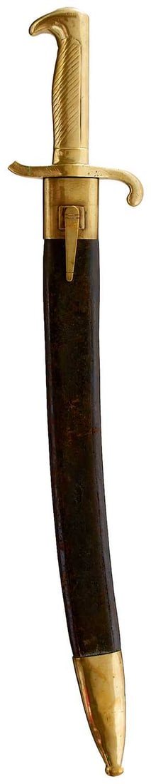 A PRUSSIAN SIDEARM OR SHORT SWORD, (1 of 10)