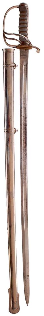 A GVR ROYAL ARTILLERY OFFICER'S SWORD, (1 of 16)