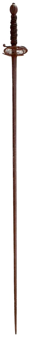 A 17TH CENTURY ENGLISH TRANSITIONAL RAPIER, (1 of 13)