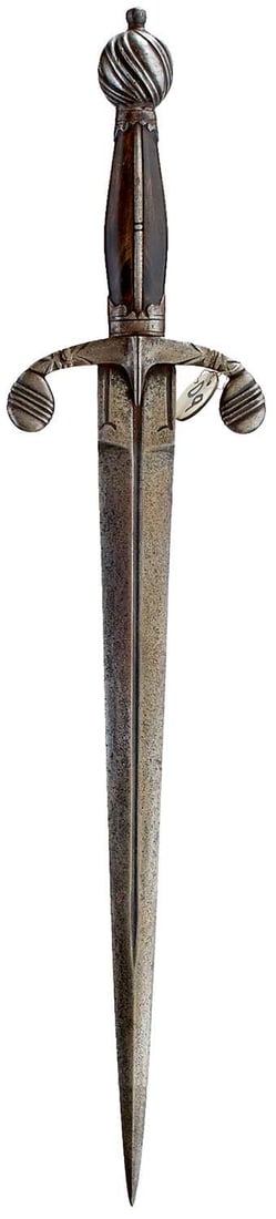 AN ITALIAN DAGGER IN THE EARLY 17TH CENTURY STYLE, (1 of 8)