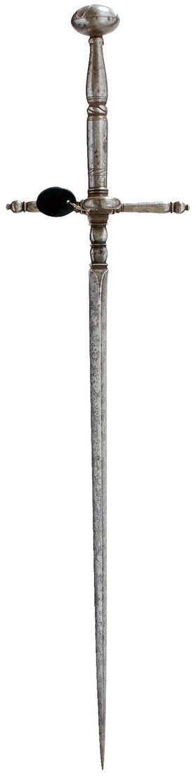AN ITALIAN STILETTO IN THE 17TH CENTURY STYLE, (1 of 8)