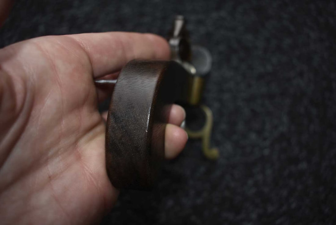 A FLINTLOCK TINDER LIGHTER, - 2