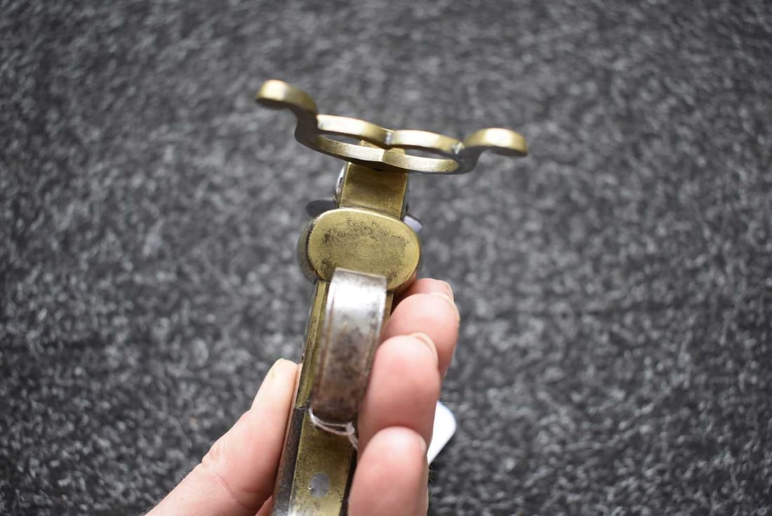 A FLINTLOCK TINDER LIGHTER, - 3