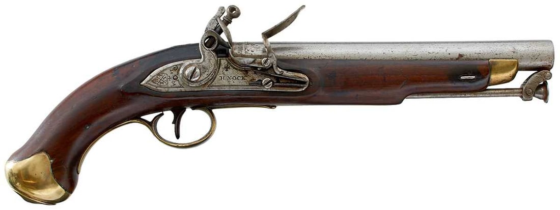 A .650 CALIBRE EAST INDIA COMPANY SHORT CAVALRY PISTOL, (1 of 14)
