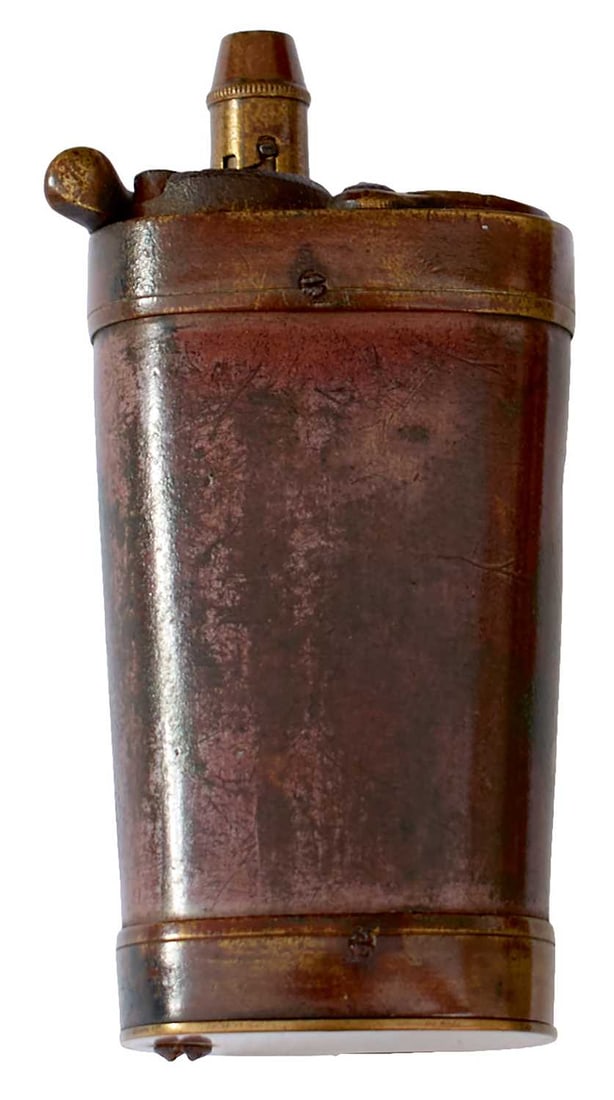 A THREE-WAY POWDER FLASK BY DIXON & SONS, (1 of 8)