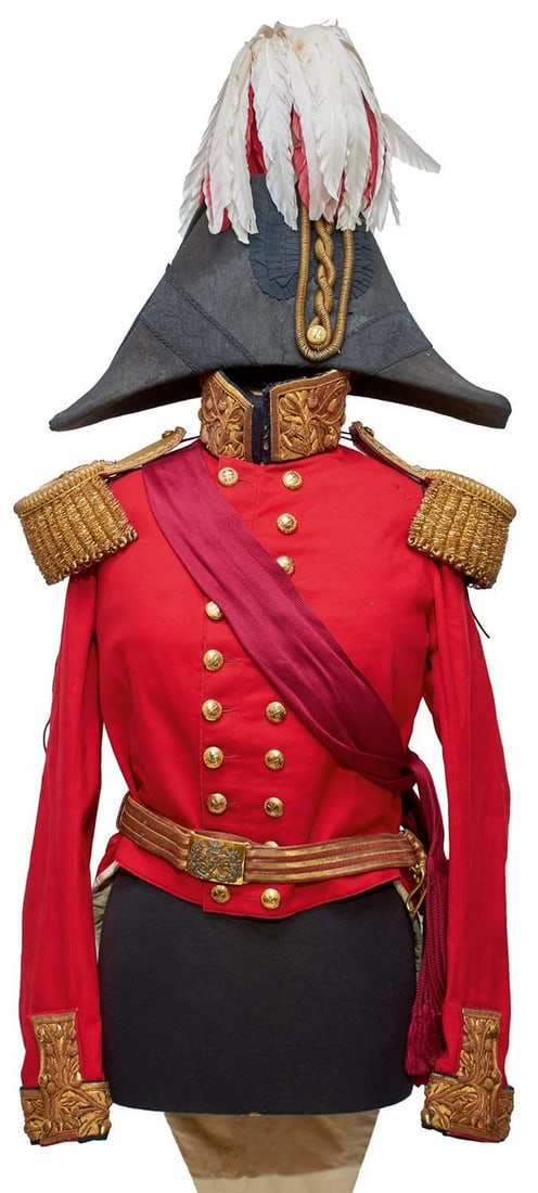 A COMPLETE UNIFORM ENSEMBLE FOR A GENERAL CIRCA 1840, (1 of 20)
