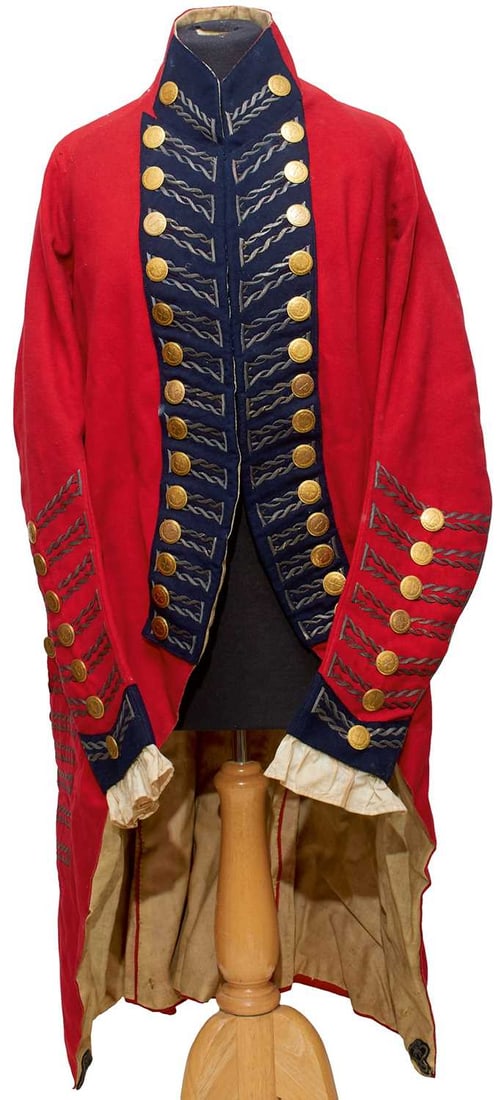 A FINE AND VERY RARE GOERGIAN PERIOD FIELD MARSHALL'S TUNIC, (1 of 15)