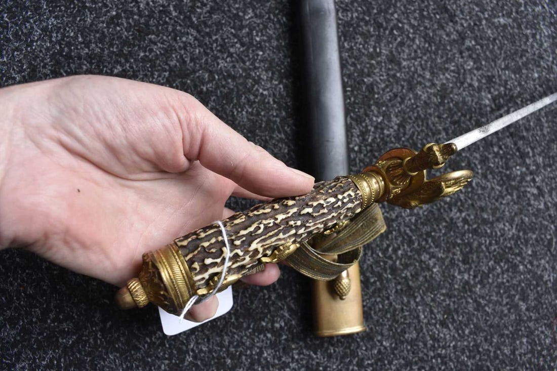 A THIRD REICH FORESTRY OFFICAL'S DAGGER, - 4