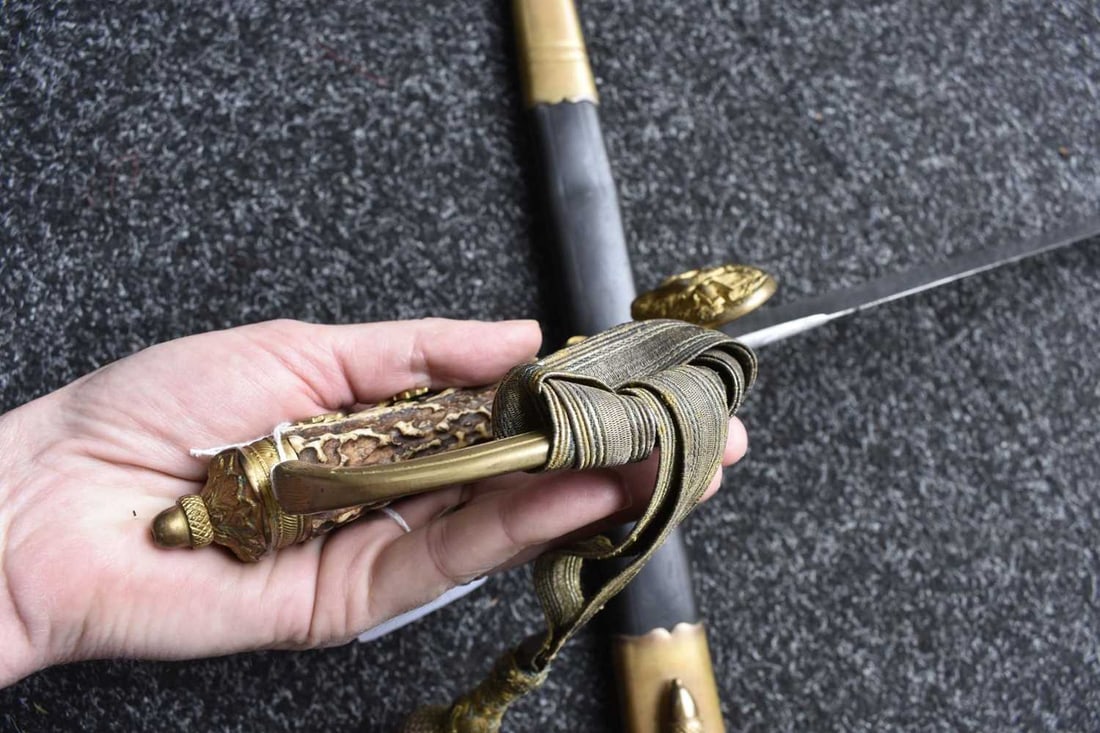 A THIRD REICH FORESTRY OFFICAL'S DAGGER, - 5