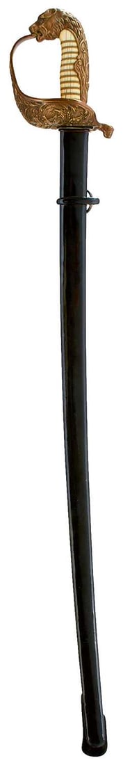 A FIRST WAR PERIOD IMPERIAL GERMAN NAVAL OFFICER'S SWORD, (1 of 20)