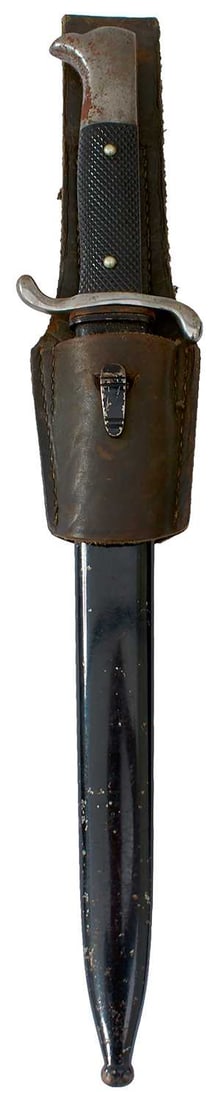 A THIRD REICH FIRE POLICE DRESS BAYONET, (1 of 10)