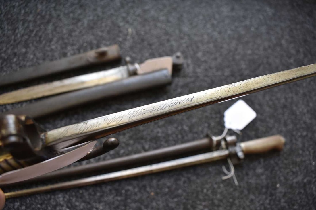 A PATTERN 1888 MKI SECOND TYPE BAYONET, - 7