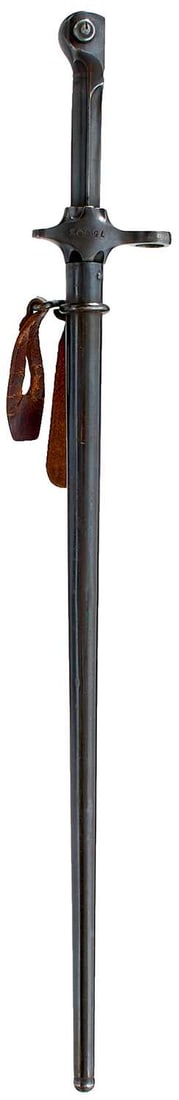 A SCARCE SWISS CYCLE OR MACHINE GUNNER'S PATTERN 1892/00 BAYONET, (1 of 6)