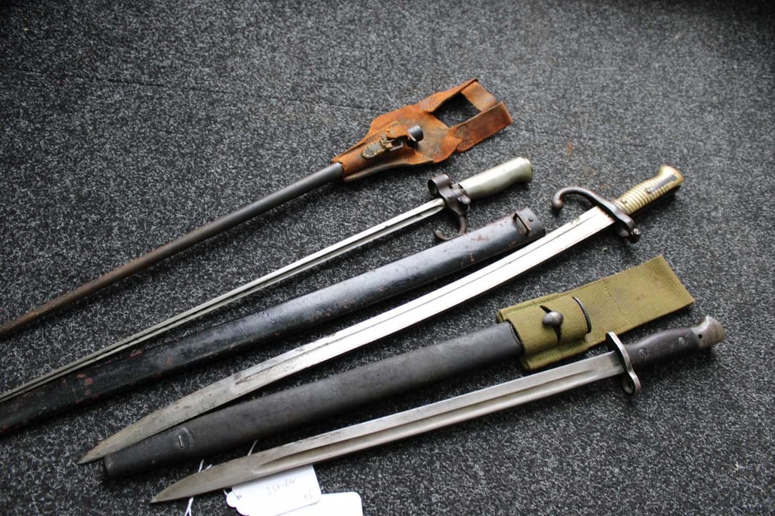 A 1907 PATTERN BAYONET, - 4