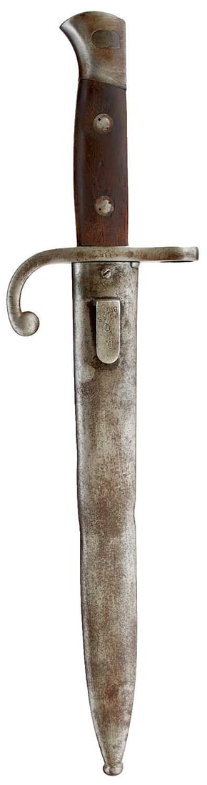 A BELGIAN MODEL 1889 BAYONET, (1 of 5)