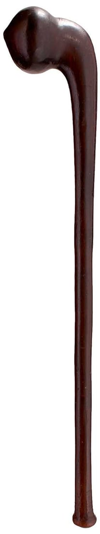 TWO MAASAI KNOBKERRIES OR THROWING CLUBS, (1 of 14)
