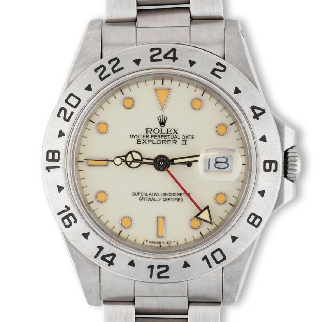 Rolex. A very nice and beautiful Rolex Explorer II (1 of 1)