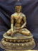 Chinese Tibetan bronze Buddha statue - 5