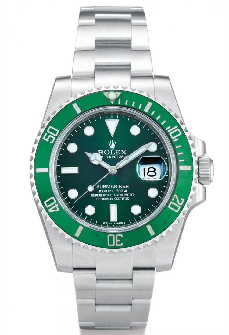 ROLEX SUBMARINER "KERMIT"  model16610T (1 of 2)