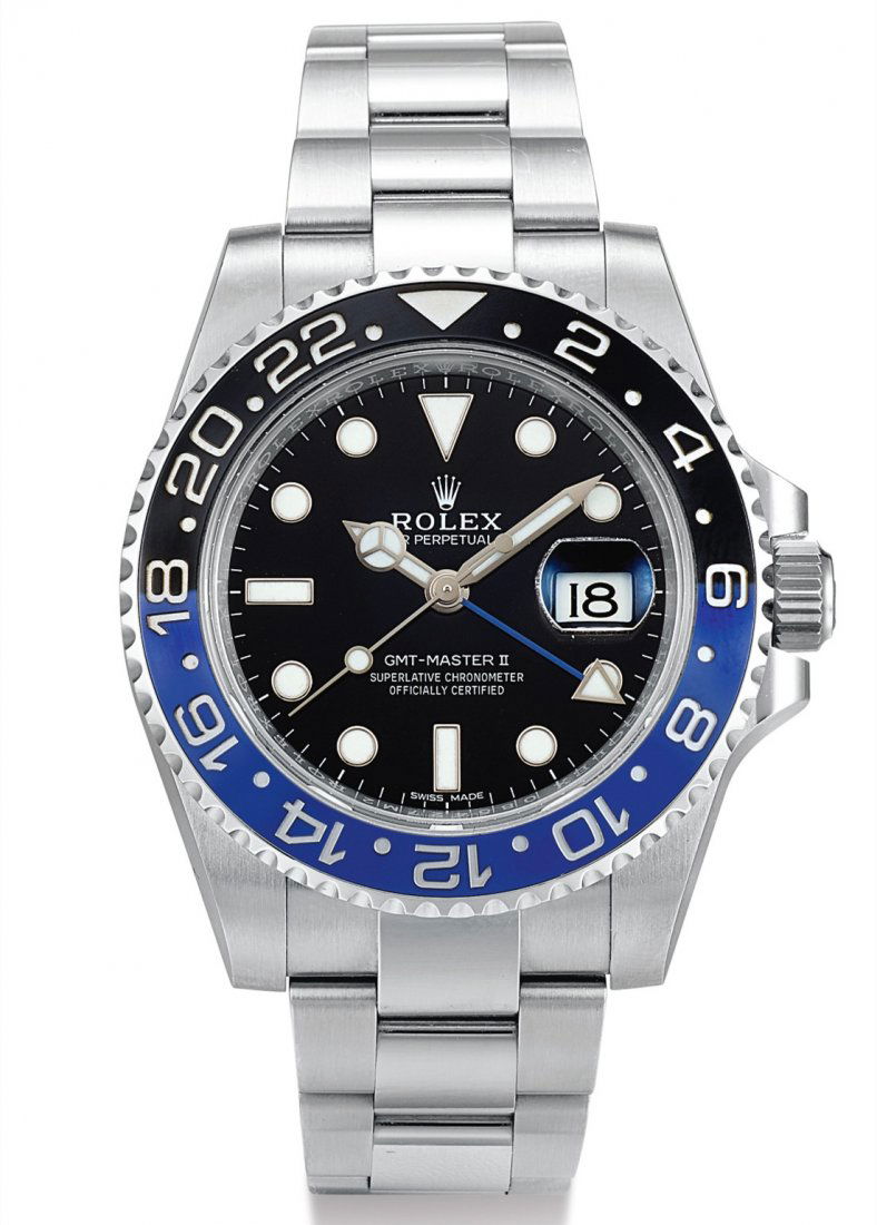 Rolex GMT Master II Batman Blue Black Ceramic Mens (1 of 2)