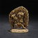 TIBET GILT BRONZE FIGURE VAJRAPANI 18TH CENTURY
