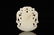 CHINESE WHITE JADE CARVED DRAGON PENDANT QING DYNASTY - 4