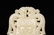 CHINESE WHITE JADE CARVED DRAGON PENDANT QING DYNASTY - 8