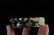 CHINESE WHITE CARVED JADE BRACELET MING DYNASTY - 8