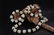 CHINESE WHITE JADE CARVED LOTUS SEED NECKLACE QING - 6