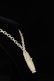 CHINESE WHITE JADE CARVED NECKLACE VASE PENDANT QING - 6
