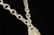 CHINESE WHITE JADE CARVED NECKLACE VASE PENDANT QING - 7