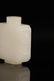 CHINESE WHITE JADE CARVED FIGURE SNUFF BOTTLE QING - 5