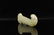 CHINESE WHITE JADE CARVED HORSE HEAD HILT QING - 4