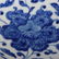 CHINESE BLUE AND WHITE PORCELAIN PAINTING FLOWER VASE - 6