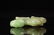 CHINESE WHITE JADE CARVED ANIMAL PENDANT QING DYNASTY - 4