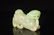 CHINESE WHITE JADE CARVED ANIMAL PENDANT QING DYNASTY - 5