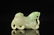 CHINESE WHITE JADE CARVED ANIMAL PENDANT QING DYNASTY - 7