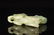 CHINESE WHITE JADE CARVED ANIMAL PENDANT QING DYNASTY - 9