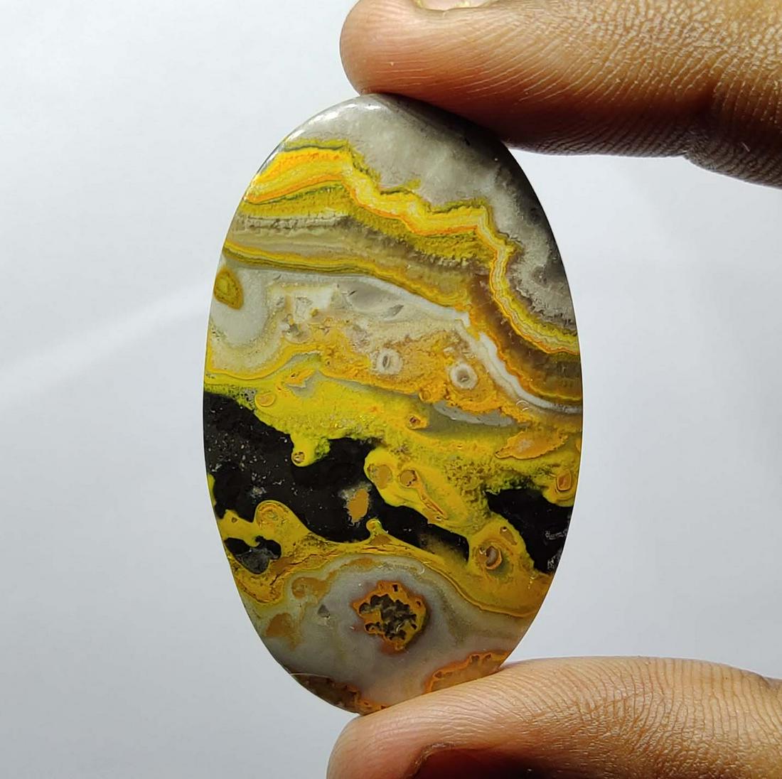 63.90 ct Natural Bumble bee Jasper (1 of 4)