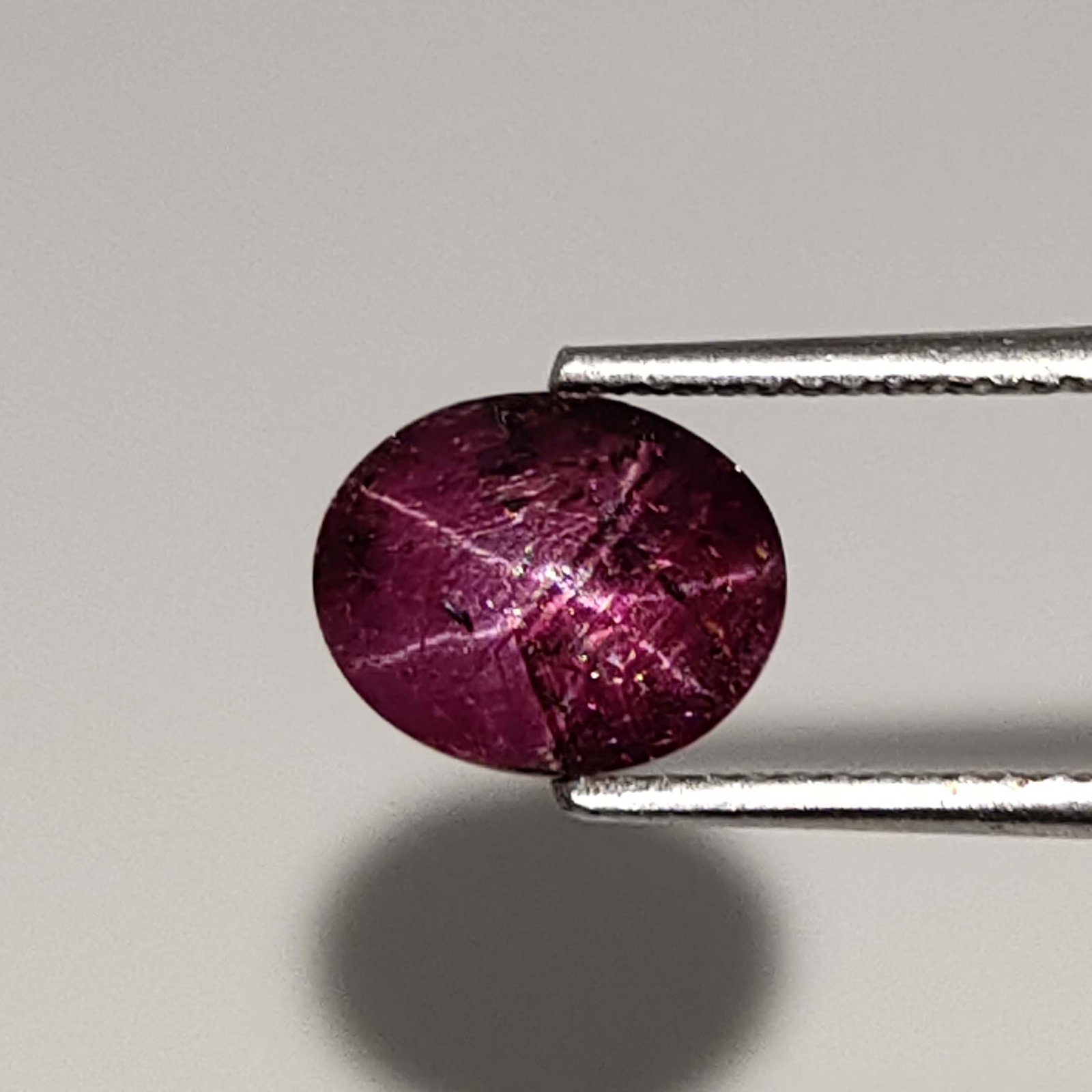 4.40 ct Oval Cut Natural Star Ruby (1 of 7)