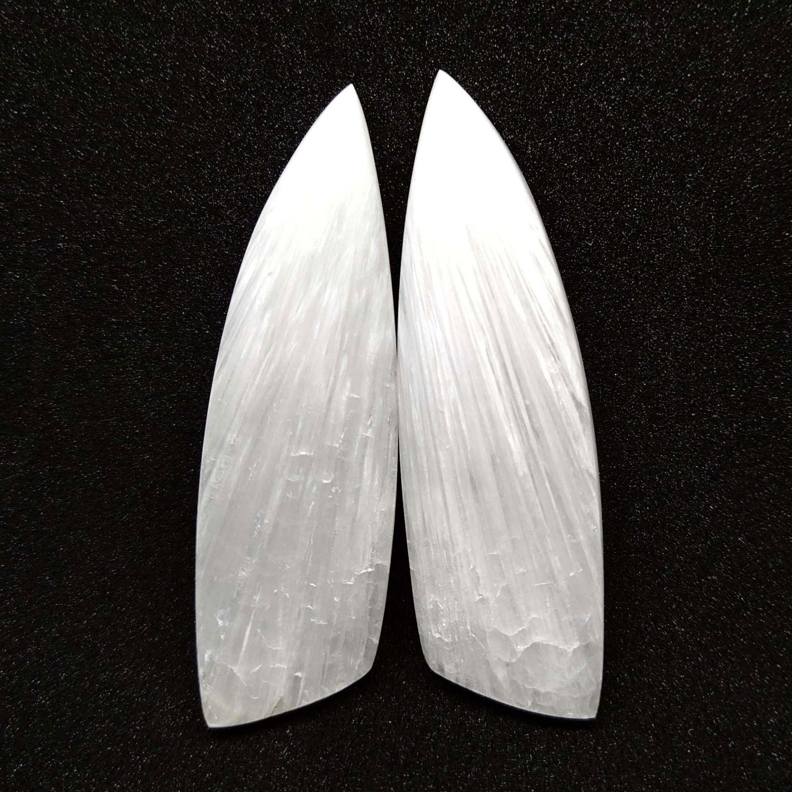 66.95 ct Natural Scolecite Crystal Big Pair (1 of 2)