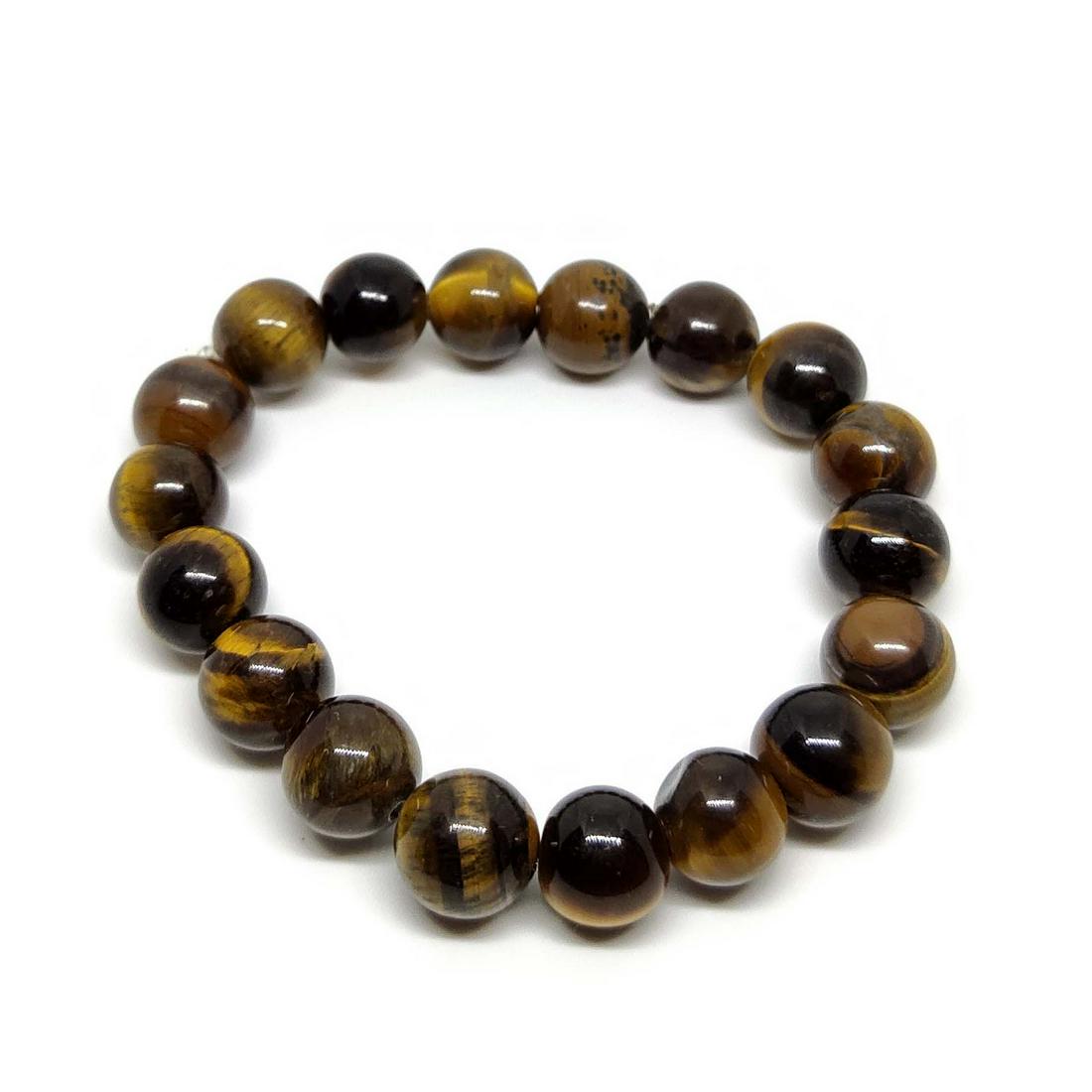 140.4 Ct Natural Tiger Eye Bracelet (1 of 2)