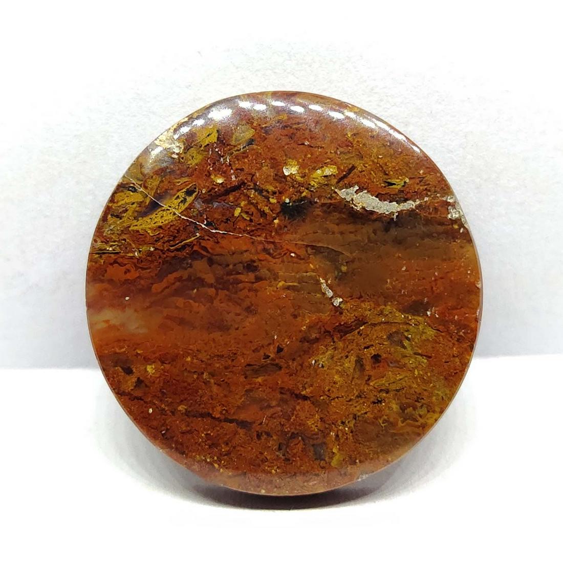 33.60 ct Natural Red Moss Agate (1 of 2)