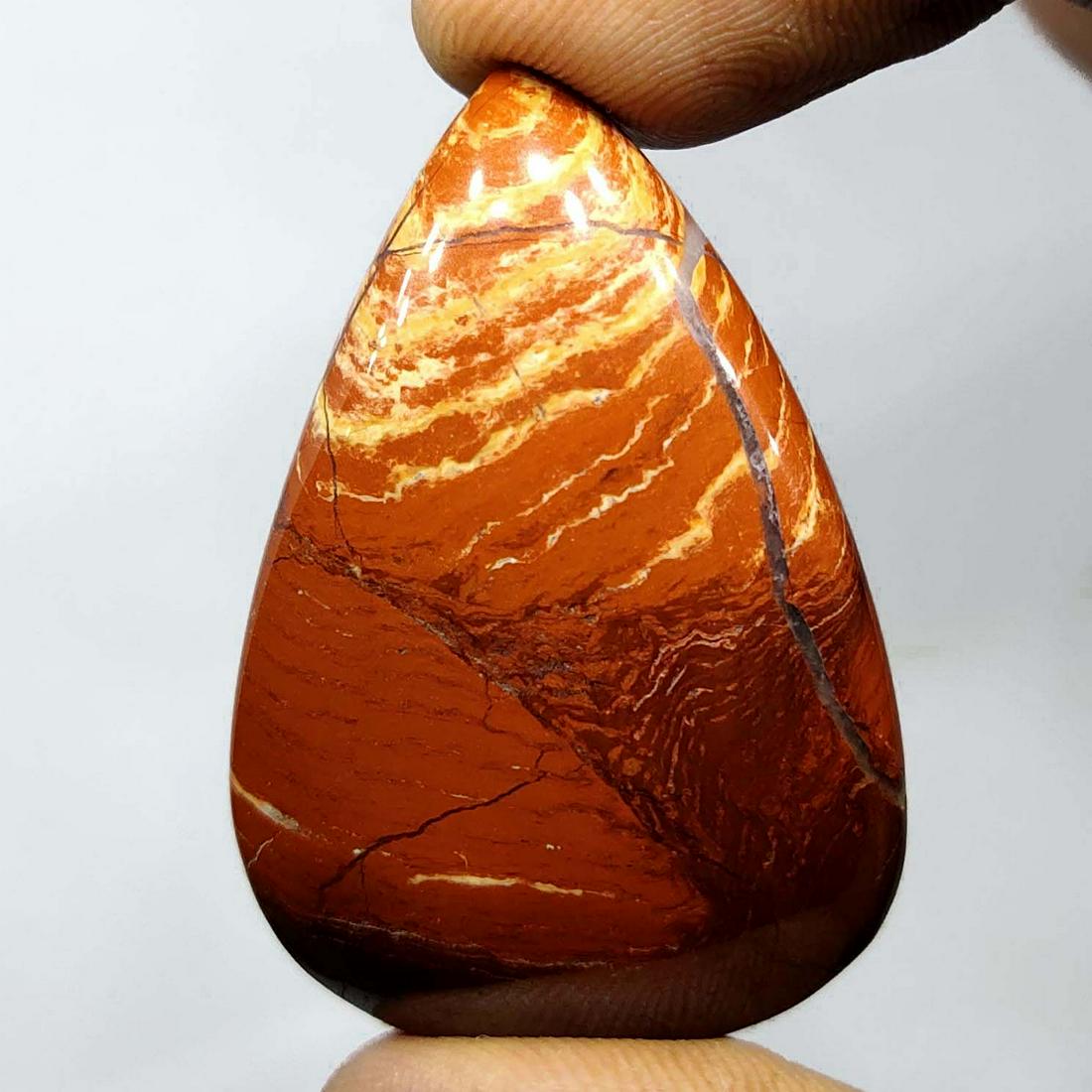 61.25 ct Natural Rainbow Jasper (1 of 2)