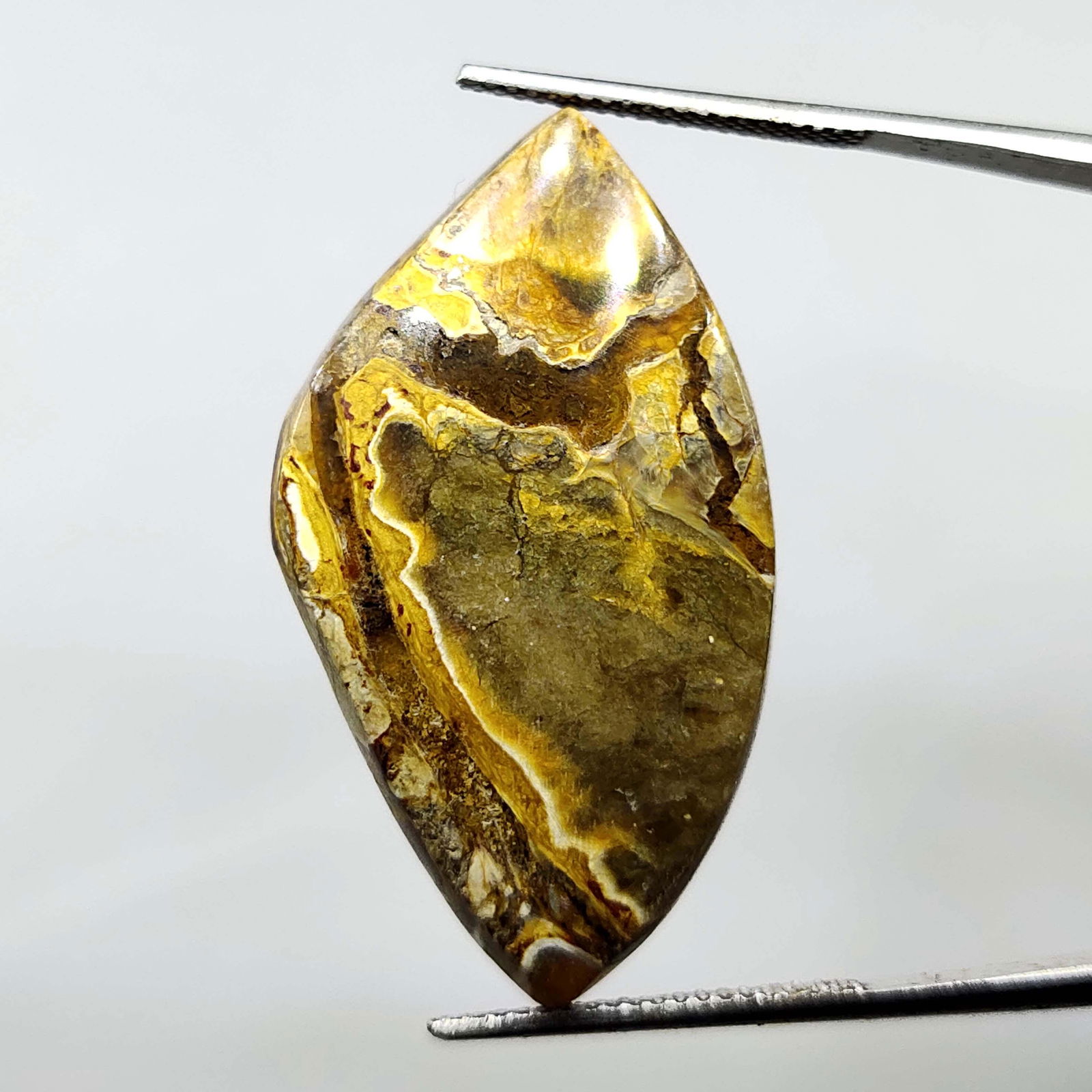 17.15 ct Natural Fire Agate (1 of 2)