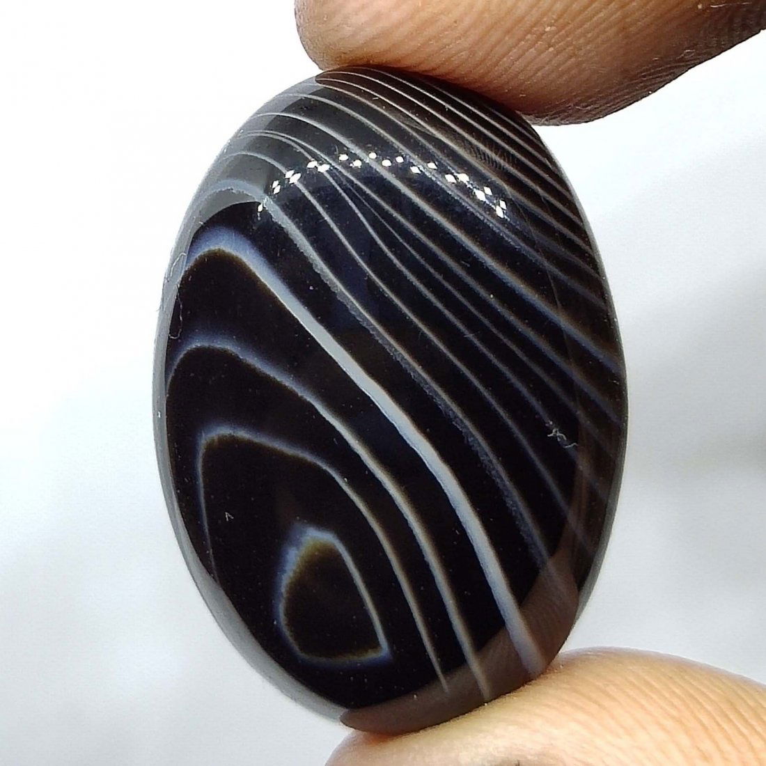26.3 ct Natural Banded Agate (1 of 2)