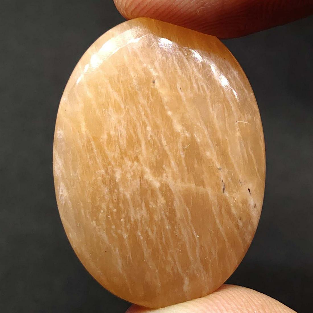 30.25 Ct Natural Peach Amazonite: 30.25 Ct Natural Peach Amazonite