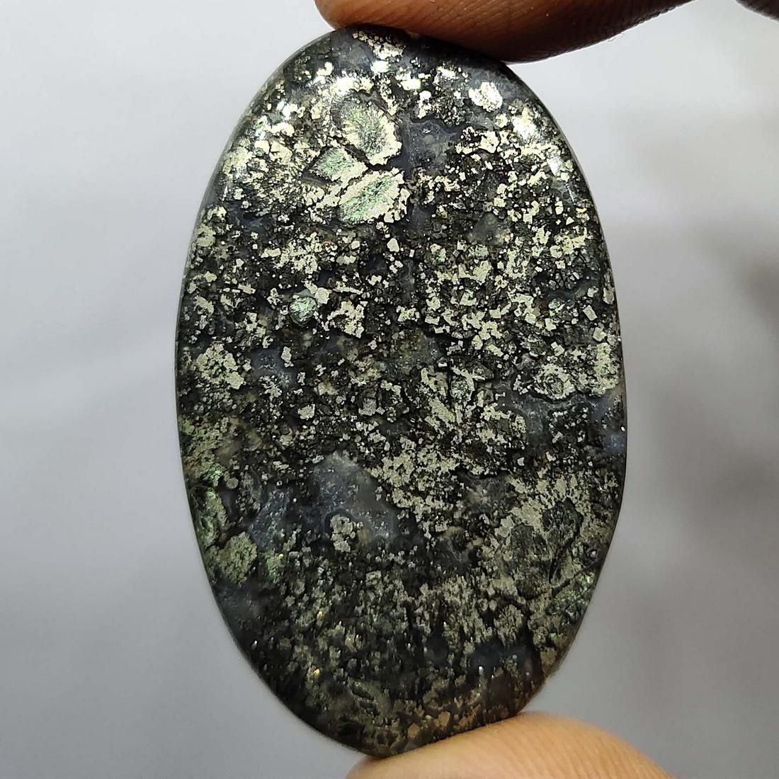 59.35 Ct Natural Nipomo Marcasite Big Size: Natural Nipomo Marcasite Big Size with an exact weight is 59.35 ct.AAA Quality stone