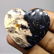 81.2 ct Natural Heart Shape Palm Root Fossil